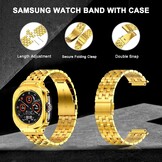 Smartwatch Behuizing & Armband RVS voor Samsung Galaxy Watch Ultra 47 mm (54% korting)