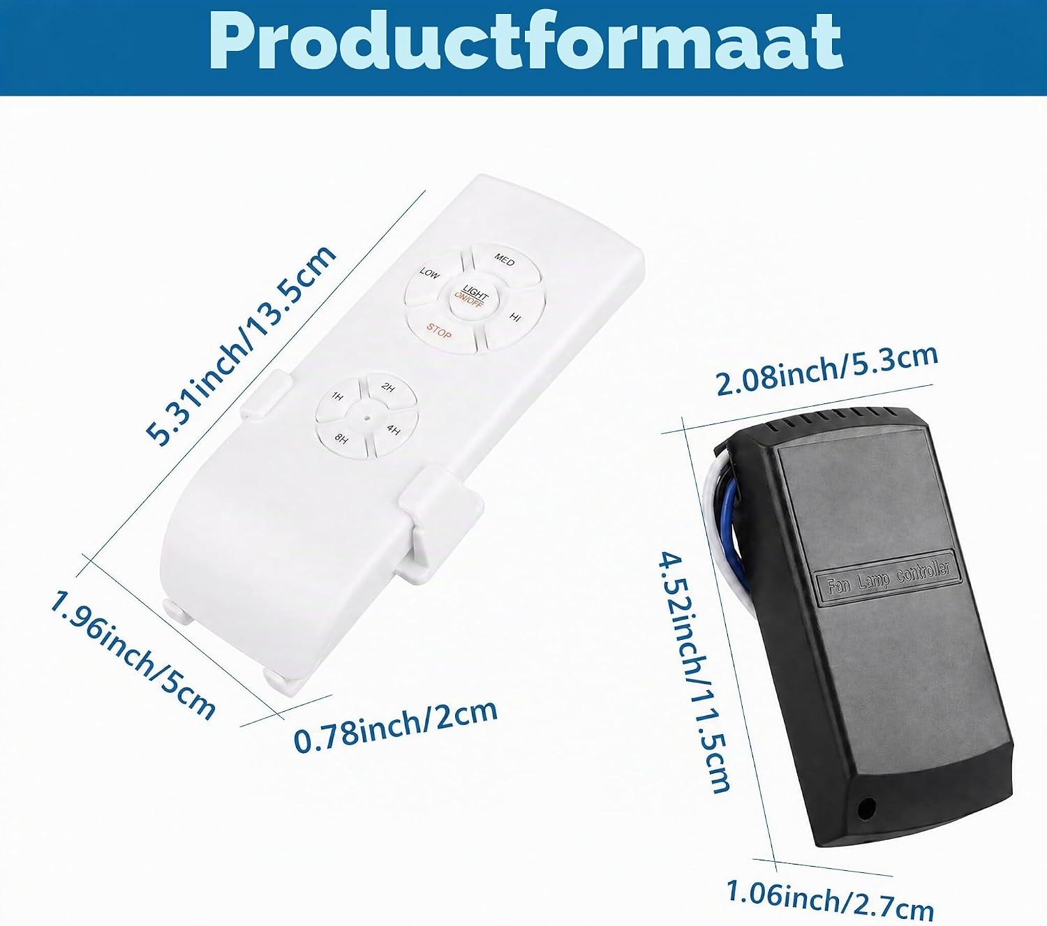 Afstandsbedieningsset voor plafondventilator, 220 V, draadloze plafondventilatorlamp met synchronisatieschakelaar voor ontvanger, intelligente bediening thuis