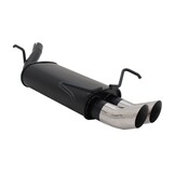 Sportuitlaat Einddemper Opel Corsa C 09/00-10/06 | 2x76mm RVS | EG-Keurmerk | 55% Korting