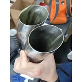 Sportuitlaat Einddemper Opel Corsa C 09/00-10/06 | 2x76mm RVS | EG-Keurmerk | 55% Korting
