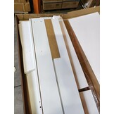 Peuterbed Wit 160x80cm met Lade & Uitvalbeveiliging - 55% Korting