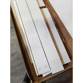 Peuterbed Wit 160x80cm met Lade & Uitvalbeveiliging - 55% Korting