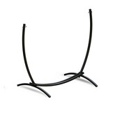 Standaard voor hangmat & hangstoel 2in1 opvouwbaar – Zwart frame