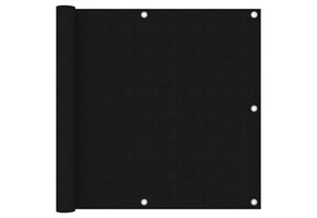 VidaXL Balkonscherm Zwart 90x600 cm Oxford Stof - 49% Korting