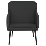 VidaXL Fauteuil Zwart Kunstleer 63x76x80 cm - 34% Korting