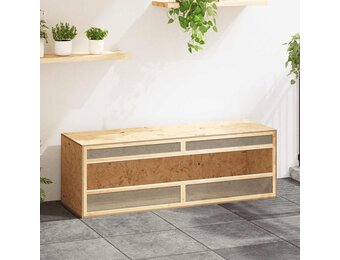 VidaXL Terrarium Bewerkt Hout 144x46x48 cm - 35% Korting