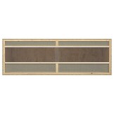 VidaXL Terrarium Bewerkt Hout 144x46x48 cm - 35% Korting