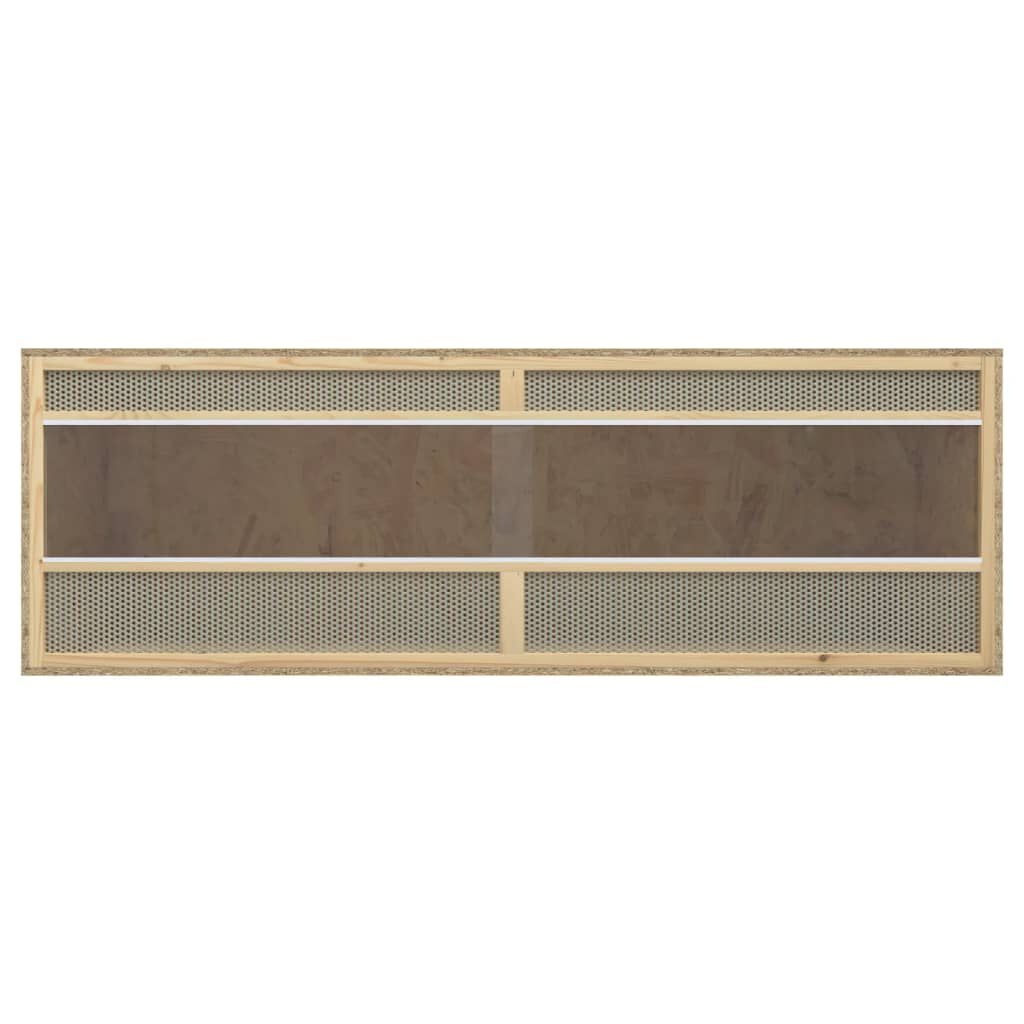 VidaXL Terrarium Bewerkt Hout 144x46x48 cm - 35% Korting