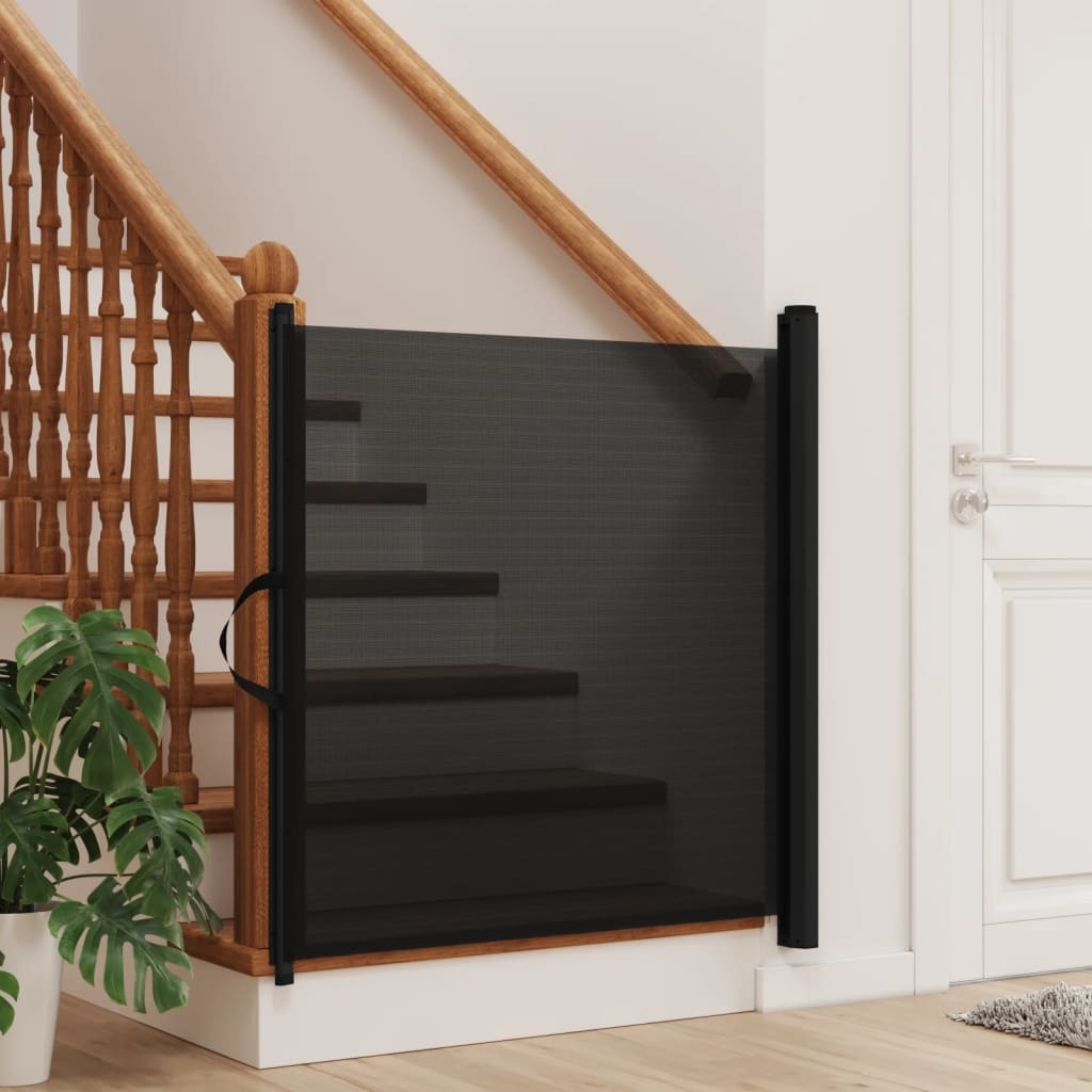 Uittrekbaar Huisdierenhek 117,5x125 cm Zwart - 34% Korting