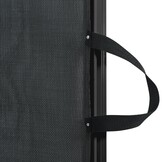 Uittrekbaar Huisdierenhek 117,5x125 cm Zwart - 34% Korting