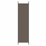 Kamerscherm Antraciet 5 Panelen 250x200cm - 33% Korting
