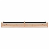 Verhoogde Houten Plantenbak 240x60x25 cm - 34% Korting