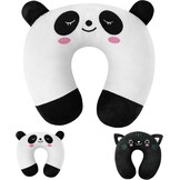 Nekkussen Traagschuim Wit Panda - 36% Korting