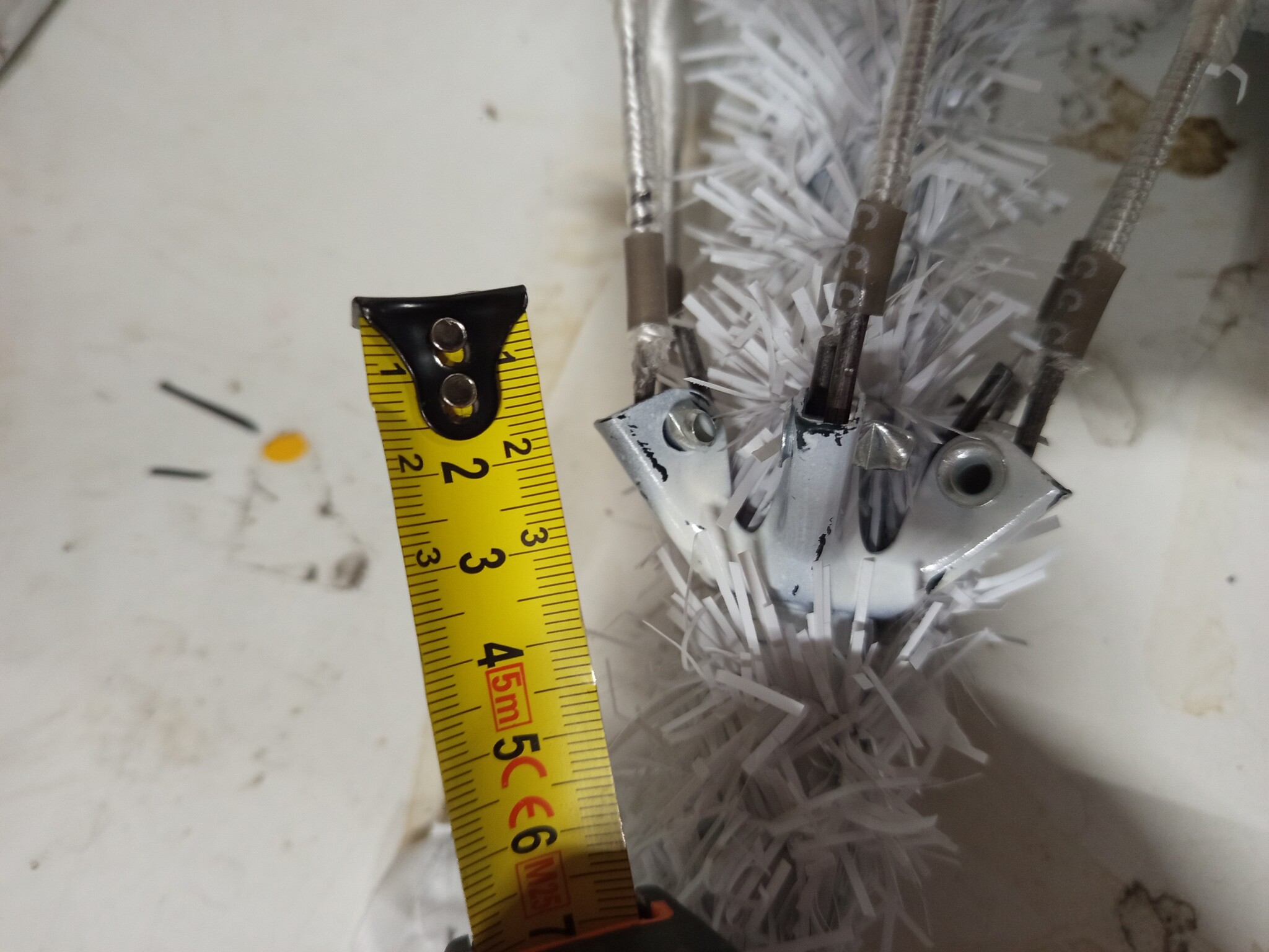 Kunstkerstboom Wit 120cm met Standaard - 53% Korting!