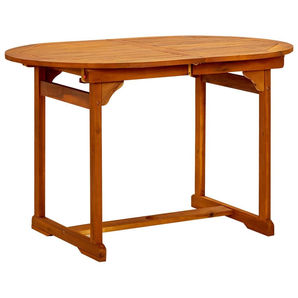 Uitschuifbare Acacia Houten Tuintafel - 120-170 cm - 35% Korting