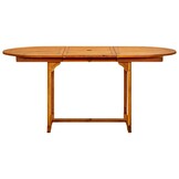 Uitschuifbare Acacia Houten Tuintafel - 120-170 cm - 35% Korting