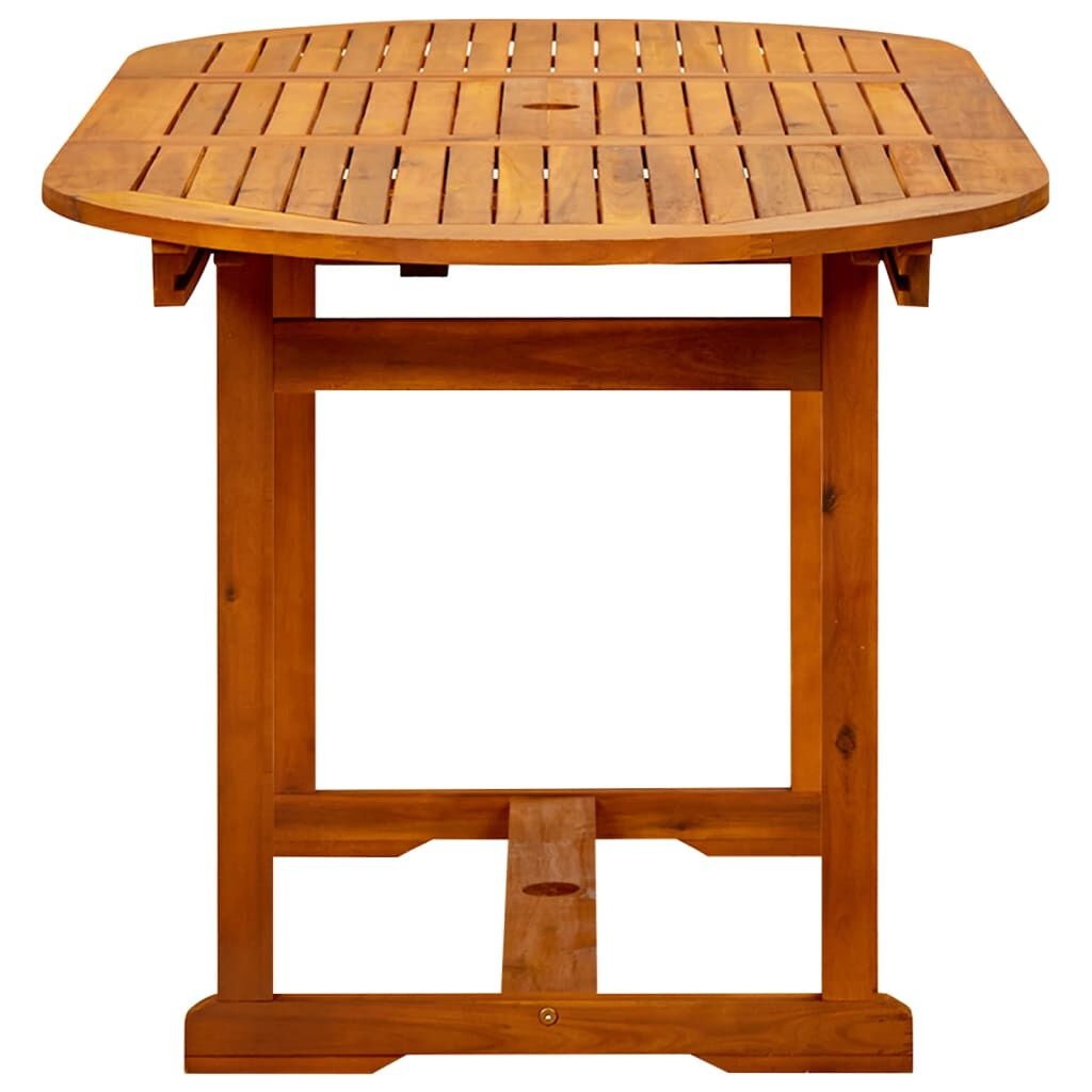 Uitschuifbare Acacia Houten Tuintafel - 120-170 cm - 35% Korting