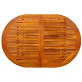 Uitschuifbare Acacia Houten Tuintafel - 120-170 cm - 35% Korting