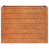 Verhoogde Plantenbak Cortenstaal 100x40x77 cm - 34% Korting