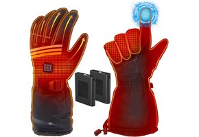 Unisex Verwarmde Handschoenen Zwart - 33% Korting