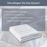 Donzen Winterdekbed 135x200 cm - 50% Dons | 29% Korting