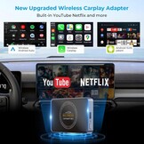 Draadloze CarPlay/Android Auto AI Box met Netflix/YouTube & 28% Korting