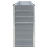 Verhoogde Plantenbak Staal Grijs 320x40x77cm - 34% Korting