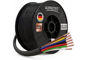 Autokabel FLRYY 7x1.0mm² 5m Zwart - DIN ISO 6722 | 35% Korting