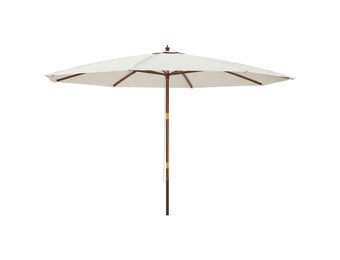 vidaXL Parasol 400x273 cm Zandkleurig - 54% Korting