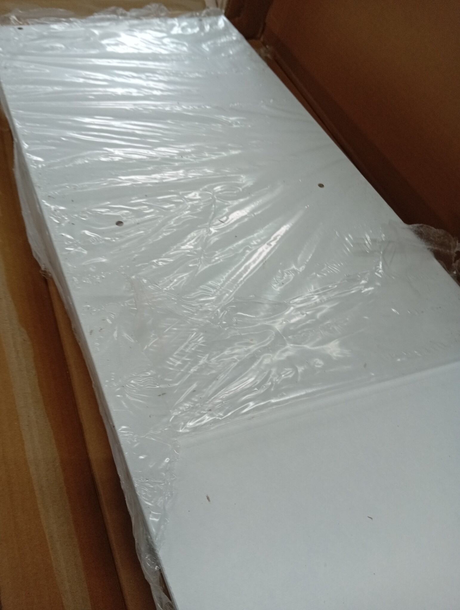 vidaXL Wandschap met Lades 80cm Wit - 54% Korting