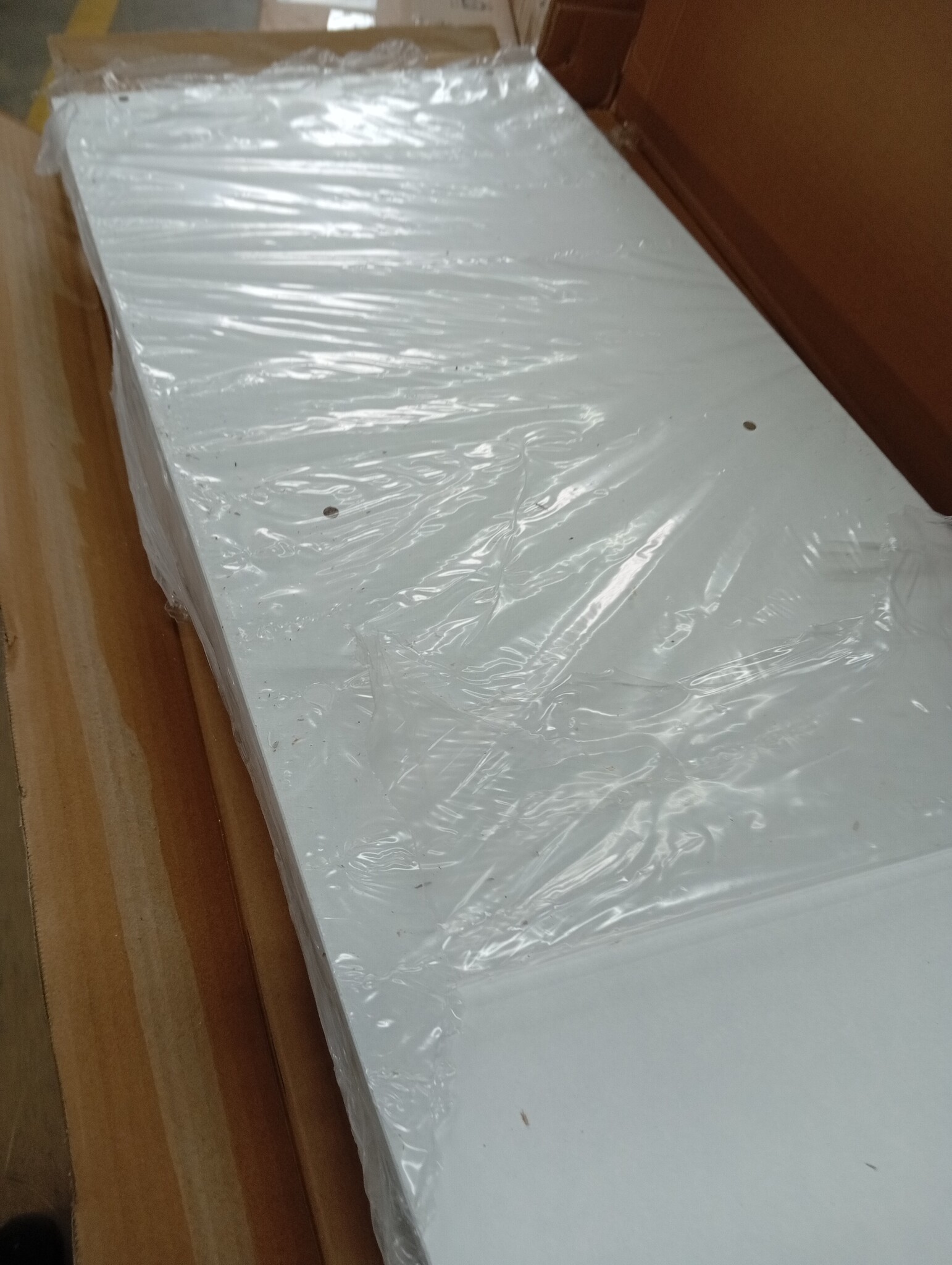vidaXL Wandschap met Lades 80cm Wit - 54% Korting