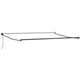 Markies Antraciet 4x3m Metaal - 35% Korting