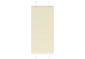 Plissé rolgordijn Crème 60x150 cm - 33% Korting