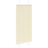 Plissé rolgordijn Crème 60x150 cm - 33% Korting