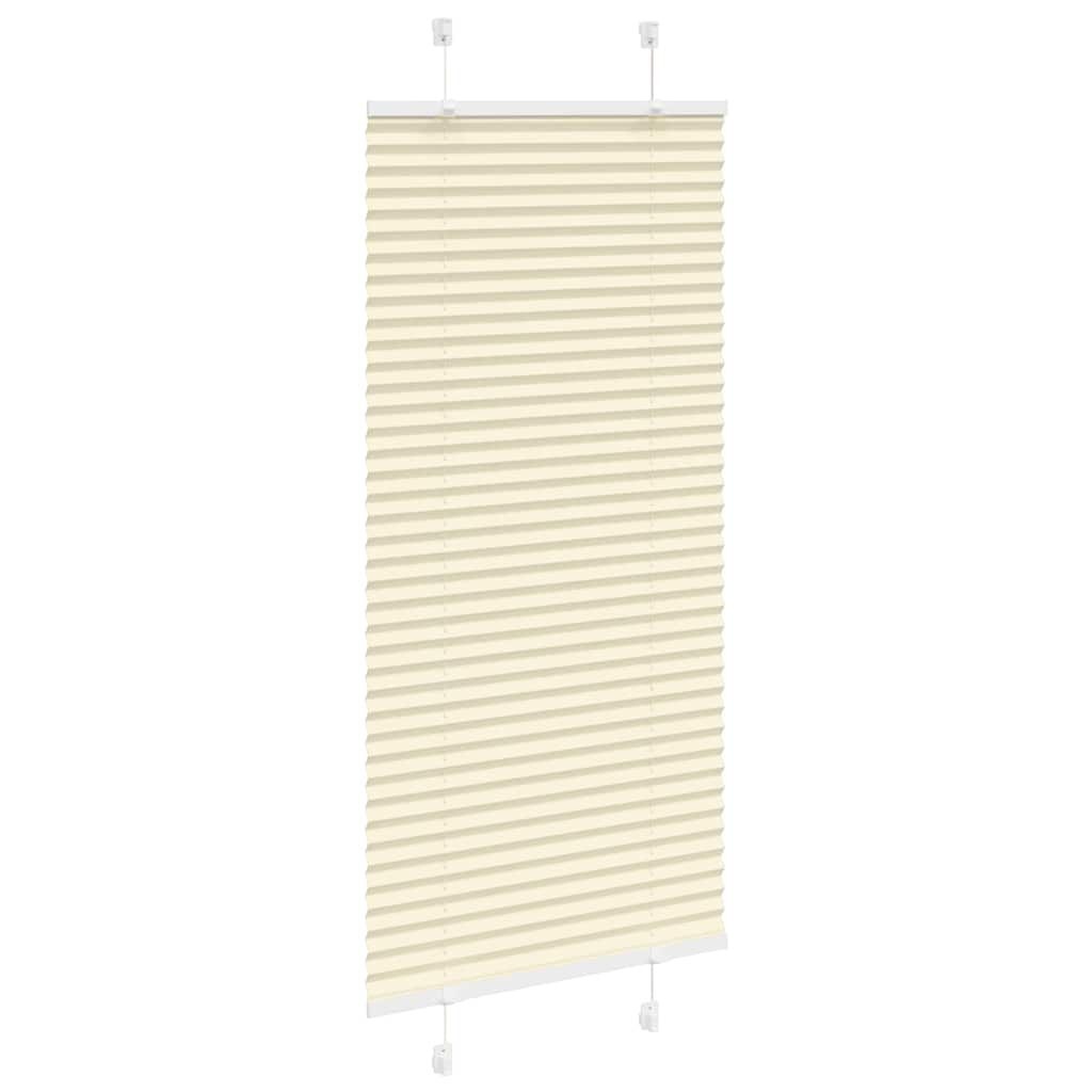 Plissé rolgordijn Crème 60x150 cm - 33% Korting