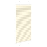 Plissé rolgordijn Crème 60x150 cm - 33% Korting