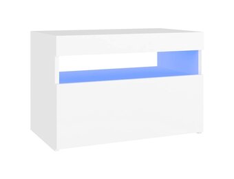 Tv-meubel met LED Verlichting 60x35x40 cm Zwart - 34% Korting