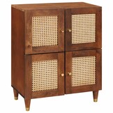 vidaXL Dressoir 60cm Bruin Massief Mango Hout - 35% Korting