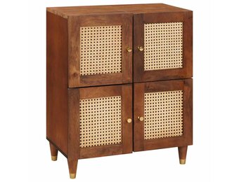 vidaXL Dressoir 60cm Bruin Massief Mango Hout - 35% Korting