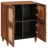 vidaXL Dressoir 60cm Bruin Massief Mango Hout - 35% Korting