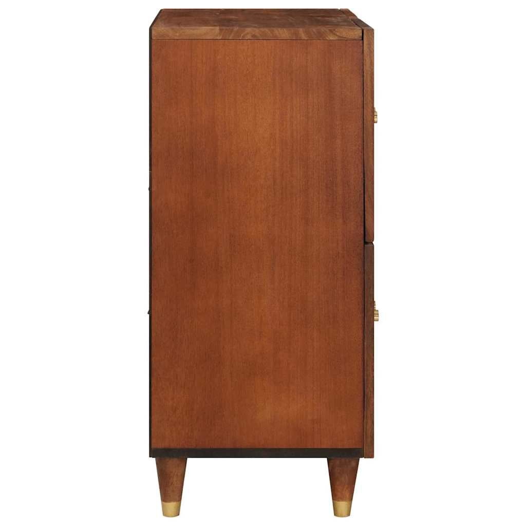 vidaXL Dressoir 60cm Bruin Massief Mango Hout - 35% Korting