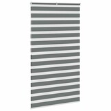 Donkergrijs Zebra Rolgordijn 120x200 cm - 34% Korting