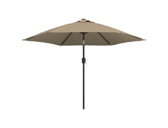 VidaXL Parasol 300 cm Taupe - 34% Korting