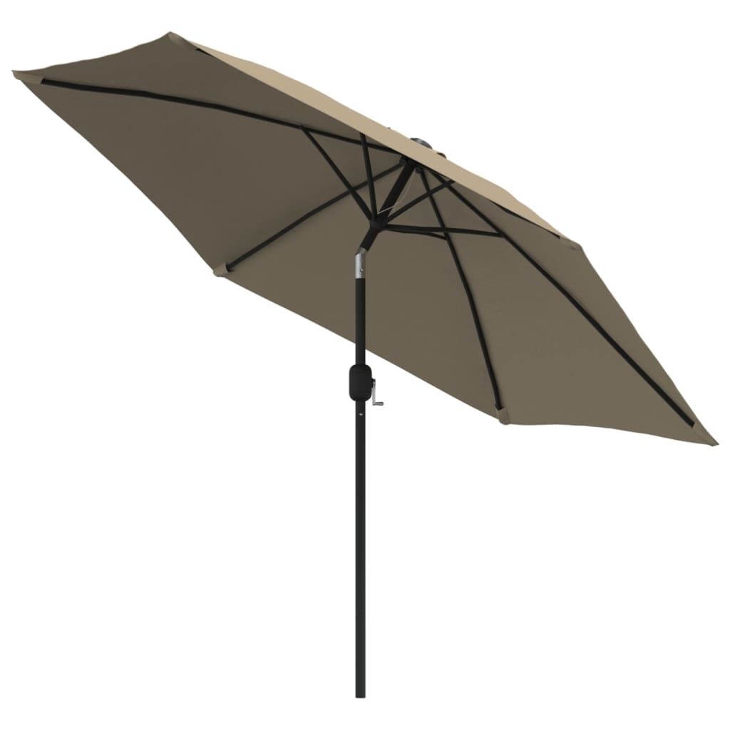 VidaXL Parasol 300 cm Taupe - 34% Korting