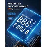 Draagbare Bandenpomp 150PSI met 4000mAh Accu | 28% Korting