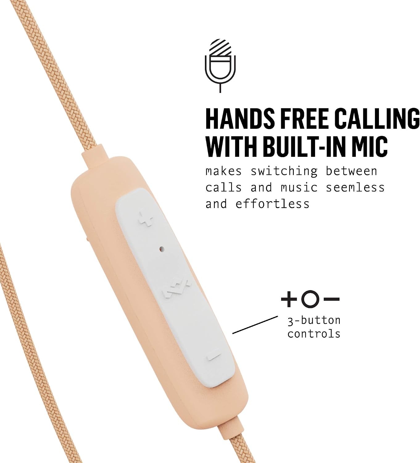 Marley Smile Jamaica 2 Draadloze Oordopjes - Bluetooth, 9u Batterij, IPX4 - 33% Korting