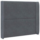 Hoofdbord Oor Grijs 80x16x4 cm Fluweel - 52% Korting