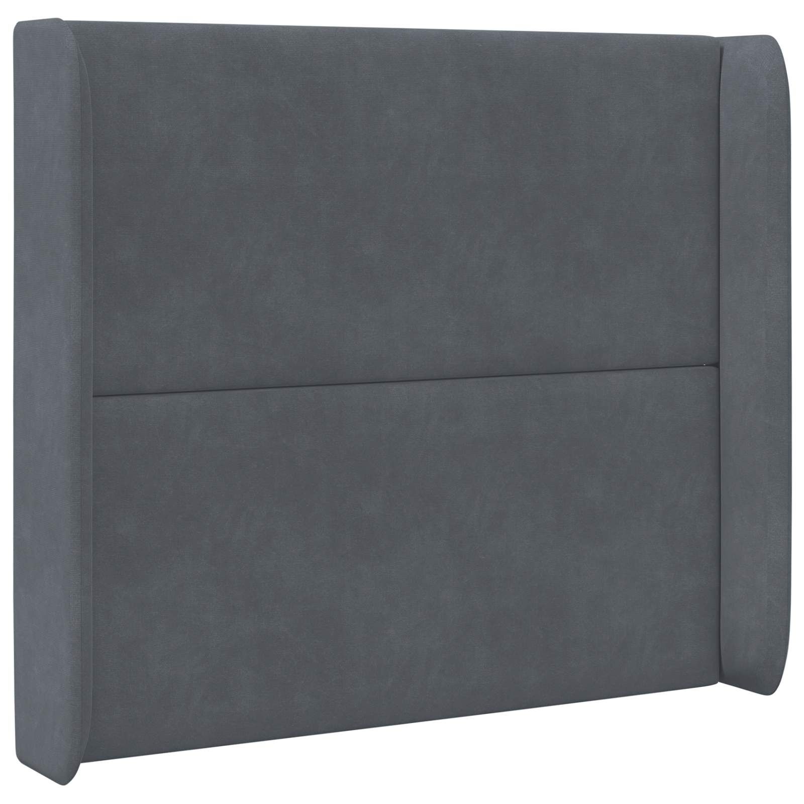Hoofdbord Oor Grijs 80x16x4 cm Fluweel - 52% Korting