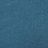 vidaXL Kruk met houten poten fluweel blauw