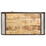 vidaXL Salontafel 100x50x35 cm massief mangohout